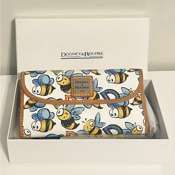 Dooney & Bourke Bumble Bee Wallet - Picture 1 of 6